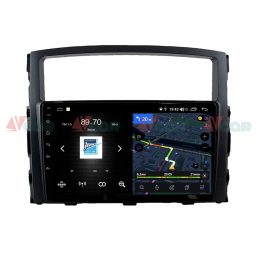 Штатная магнитола VAYCAR 09V4 для Mitsubishi Pajero IV 2006-2019 на Android 10.0