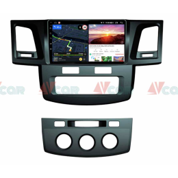 Штатная магнитола VAYCAR 09V6 6/128 ГБ для Toyota Hilux VII 2011-2015 на Android 10.0