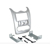 Переходная рамка INCAR RFR-N28 для Renault Logan 10-14, LADA Largus 2din SILVER