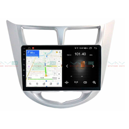 Штатная магнитола VAYCAR 09L 2/16 ГБ для Hyundai Solaris I 2011-2017 на Android 8.1