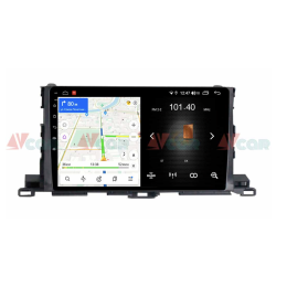 Штатная магнитола VAYCAR 10L 2/16 ГБ для Toyota Highlander (U50) 2014-2019 на Android 8.1