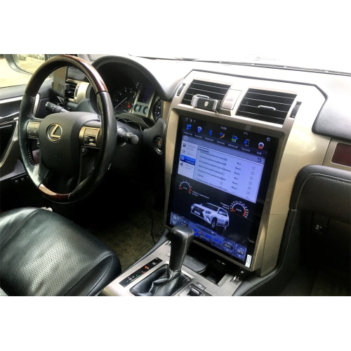 Магнитола Тесла CarMedia ZF-1815-32-DSP Tesla-Style для Lexus GX 460 2014-2017 на Android 9.0
