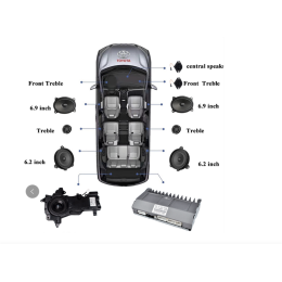 Усилитель DSP REDPOWER-006 TOYOTA/LEXUS 12 каналов DSPTOY12CH