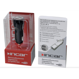 Зарядное устройство INCAR UB-2 USB автомобильное