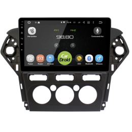 Штатная магнитола Roximo CarDroid RD-1713FM для Ford Mondeo IV 2010-2015 на Android 10.0 (кондиционер)