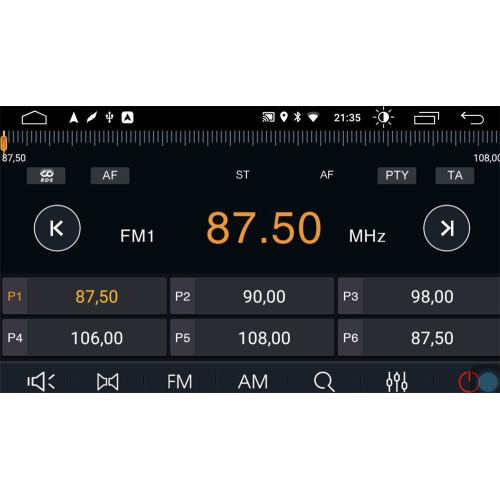 Штатная магнитола Parafar для Hyundai H1 / Starex 2016+ на Android 10.0 (PF586LTX)