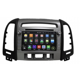 CarMedia KD-7021-P6 для Hyundai Santa Fe 2006-2010 (3 отверстия под кнопки) на Android 10.0