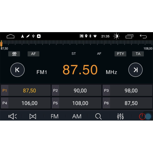 Штатная магнитола Parafar для Hyundai Santa Fe III 2012-2019 на Android 10.0 (PF209LTX)
