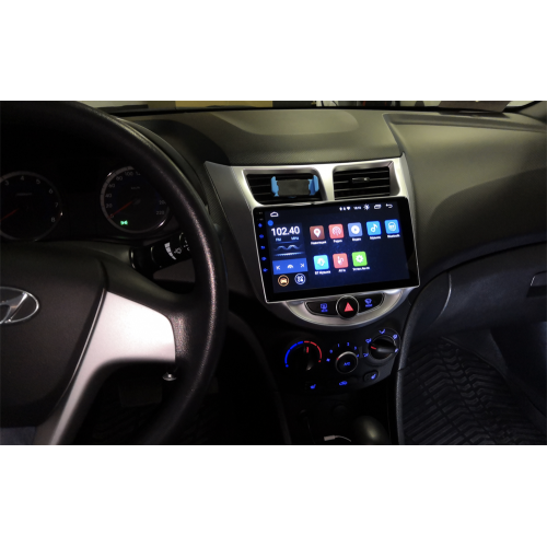 Штатная магнитола Parafar для Hyundai Solaris I 2011-2017 на Android 10.0 (PF067LTX)