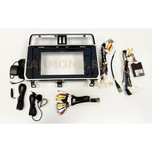 Магнитола Farcar XH1053R (S400) (6/128ГБ) для Toyota Land Cruiser Prado 150 2017-2020 на Android 10.0