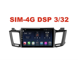 Магнитола Farcar TG468R (S400) SIM-4G с DSP для Toyota RAV4 (CA40) 2013-2018 на Android 10.0