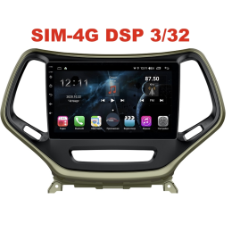 Магнитола Farcar TG608R (S400) для Jeep Cherokee IV (WK2) 2013-2017 на Android 10.0