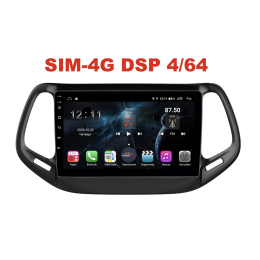 Магнитола Farcar H1008R (S400) для Jeep Compass II 2017-2024 на Android 10.0