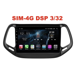 Магнитола Farcar TG1008R (S400) для Jeep Compass II 2017-2024 на Android 10.0