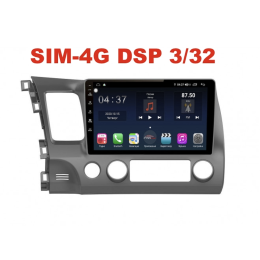 Магнитола Farcar TG044R (S400) для Honda Civic 7 (VII) 2003-2005, Civic 8 (VIII) 2006-2012 на Android 10.0
