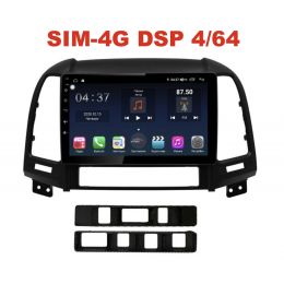 Магнитола Farcar H008R (S400) для Hyundai Santa Fe 2006-2012 на Android 10.0