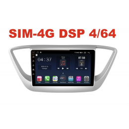 Магнитола Farcar H766R (S400) для Hyundai Solaris II 2017-2020 на Android 10.0