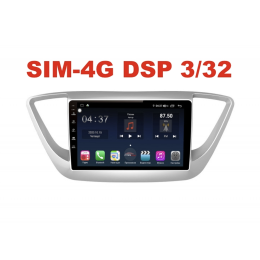 Магнитола Farcar TG766R (S400) для Hyundai Solaris II 2017-2020 на Android 10.0