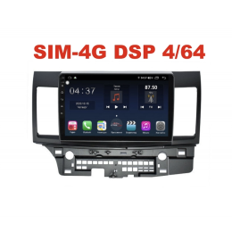 Магнитола Farcar H037R (S400) для Mitsubishi Lancer X 2007-2018 на Android 10.0