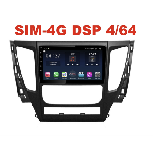 Магнитола Farcar H1181R (S400) для Mitsubishi Pajero Sport III 2015-2021 на Android 10.0