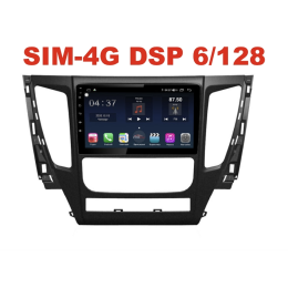 Магнитола Farcar XH1181R (S400) с DSP + 4G (6/128 ГБ) для Mitsubishi Pajero Sport III 2015-2021 на Android 10.0
