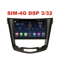Магнитола Farcar TG665R (S400) для Nissan Qashqai II, X-Trail III (T32) 2015-2024 климат на Android 10.0