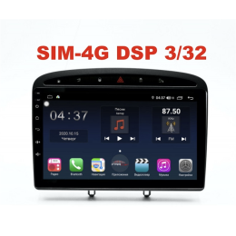 Магнитола Farcar TG083R (S400) для Peugeot 308 I, 408, RCZ I 2010-2017 на Android 10.0