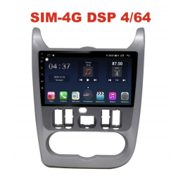 Магнитола Farcar H752R (S400) для Renault Logan, Sandero 2009-2013 на Android 10.0
