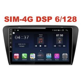 Магнитола Farcar XH483R (S400) (6/128ГБ) для Skoda Octavia III (A7) 2013-2018 на Android 10.0