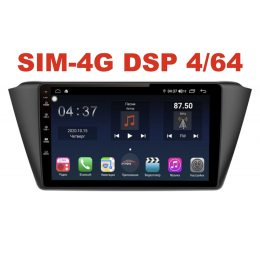Магнитола Farcar H2002R (S400) для Skoda Fabia III 2014-2018 на Android 10.0