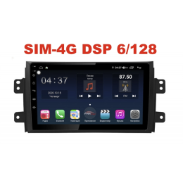 Магнитола Farcar XH124R (S400) (6/128ГБ) для Suzuki SX4 I 2006-2014 на Android 10.0