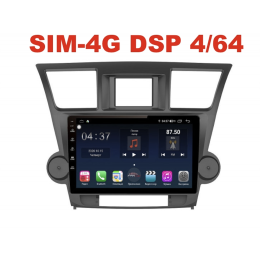 Магнитола Farcar H035R+can (S400) для Toyota Highlander (U40) 2007-2013 на Android 10.0