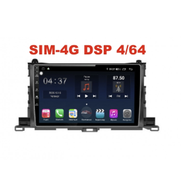 Магнитола Farcar H467R (S400) для Toyota Highlander (U50) 2014-2019 на Android 10.0