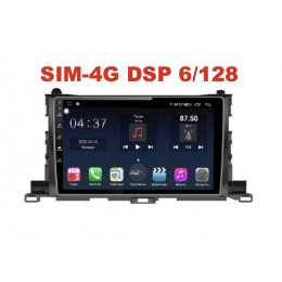 Магнитола Farcar XH467R (S400) (6/128ГБ) для Toyota Highlander (U50) 2014-2019 на Android 10.0