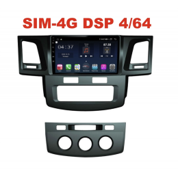 Магнитола Farcar H143R (S400) для Toyota Hilux 2012+ на Android 10.0