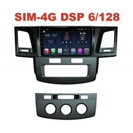 Магнитола Farcar XH143R (S400) (6/128ГБ) для Toyota Hilux 2012+ на Android 10.0