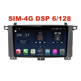 Магнитола Farcar XH457/1234R (S400) (6/128ГБ) для Toyota Land Cruiser 100 2002-2007 на Android 10.0