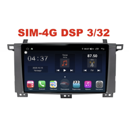Магнитола Farcar TG457/1234R (S400) для Toyota Land Cruiser 100 2002-2007 на Android 10.0