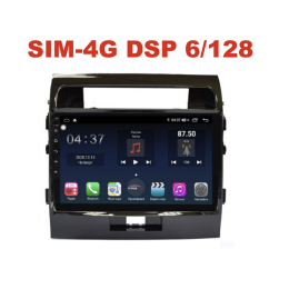 Магнитола Farcar XH381R (S400) (6/128ГБ) для Toyota Land Cruiser 200 2007-2015 на Android 10.0