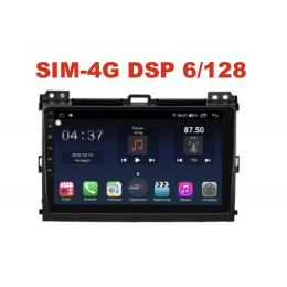 Магнитола Farcar XH456R (S400) (6/128ГБ) для Toyota Land Cruiser Prado 120 2002-2009 на Android 10.0
