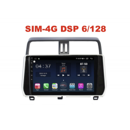 Магнитола Farcar XH1053R (S400) (6/128ГБ) для Toyota Land Cruiser Prado 150 2017-2020 на Android 10.0