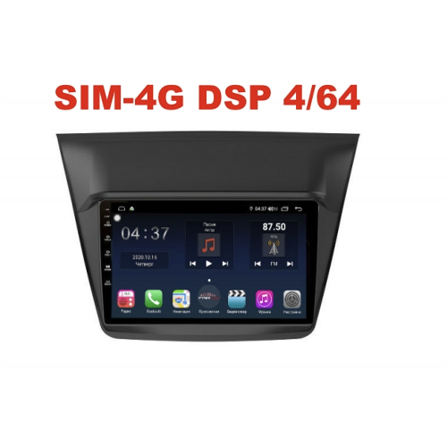 Магнитолаа Farcar H094R (S400) для Mitsubishi Pajero Sport II 2009-2014 Android 10.0