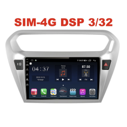 Магнитола Farcar TG294R (S400) для Peugeot 301 I 2012-2018 на Android 10.0