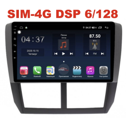 Магнитола Farcar XH062R (S400) (6/128ГБ) для Subaru Forester III, Impreza III 2007-2013 на Android 10.0