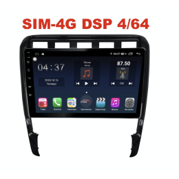 Магнитола Farcar H443R (S400) для Cayenne I (955) 2002-2006 на Android 10.0