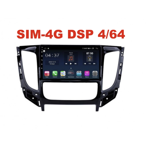 Магнитола Farcar H1198R (S400) для Mitsubishi Pajero Sport 2015-2021 на Android 10.0