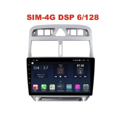 Магнитола Farcar XH017R (S400) (6/128ГБ) для Peugeot 307 I 2001-2008 на Android 10.0