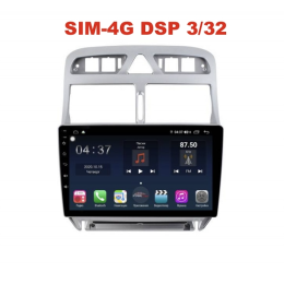 Магнитола Farcar TG017R (S400) для Peugeot 307 I 2001-2008 на Android 10.0