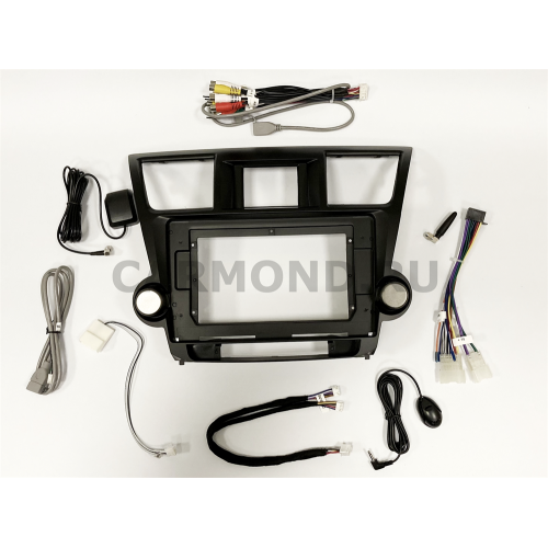 Магнитола Farcar XH035R (S400) (6/128ГБ) для Toyota Highlander (U40) 2007-2013 на Android 10.0