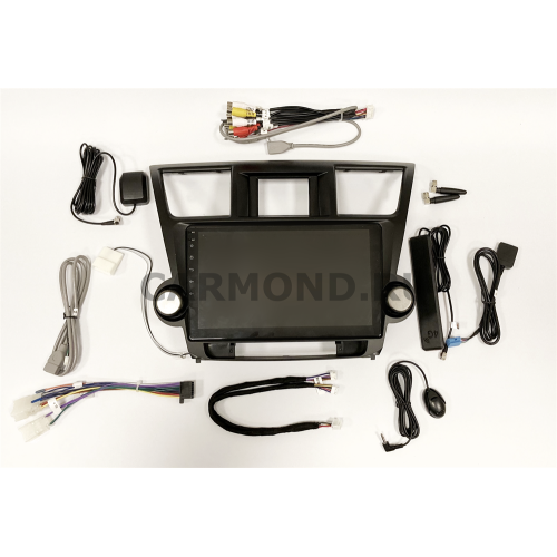 Магнитола Farcar XH035R (S400) (6/128ГБ) для Toyota Highlander (U40) 2007-2013 на Android 10.0